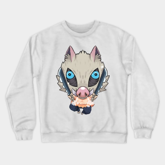 Inosuke Crewneck Sweatshirt by abelabells